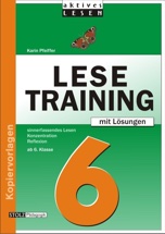 Cover: Lesetraining 6