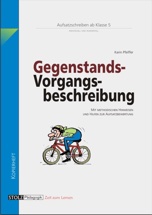 Cover: Gegenstands- und Vorgangsbeschreibung
