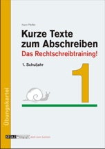 Cover: Kurze Texte zum Abschreiben 1