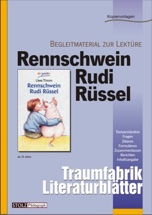 Cover: Rennschwein Rudi Rüssel - Literaturblätter