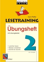 Cover: Lesetraining Übungsheft 2